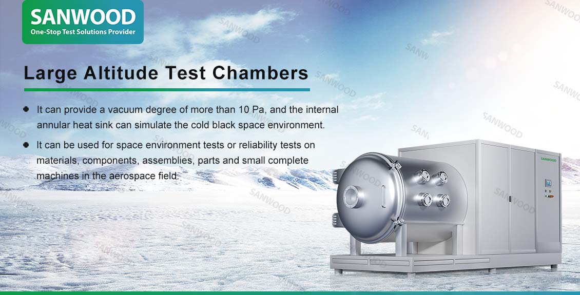Large Altitude Test Chamber of Sanwood Technology helps to improve the reliability of military products
