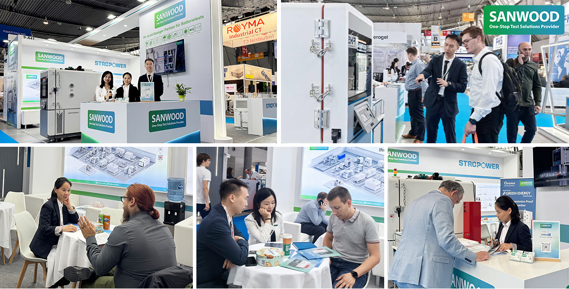 Exhibition time | Sanwood Technology Takes You to The European Battery Exhibition Site