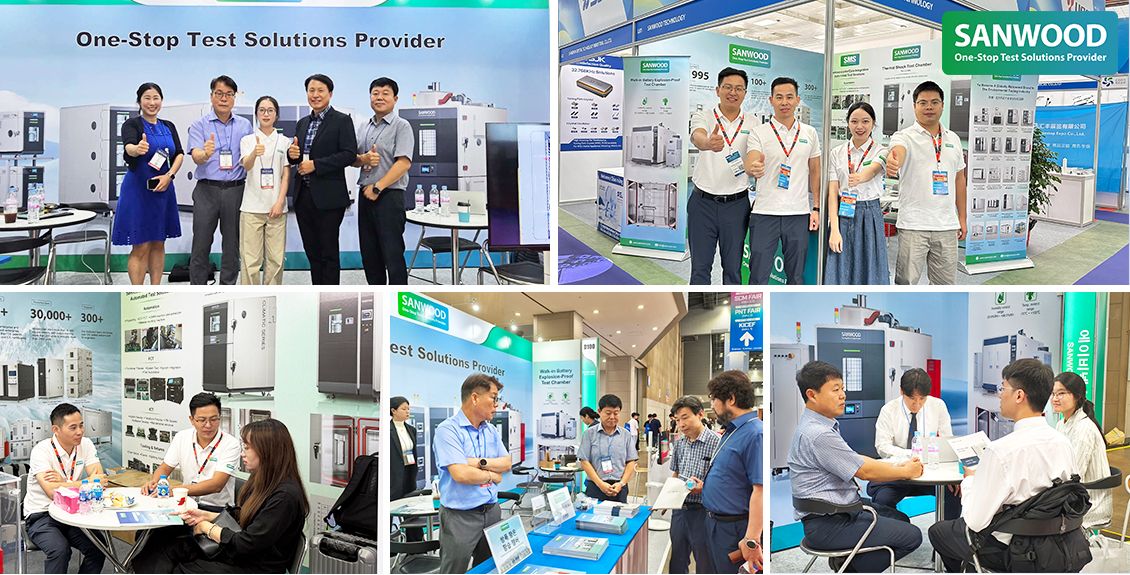 Exhibition Highlights | Sanwood Technology Korea Battery Exhibition & Vietnam Electronics Exhibition